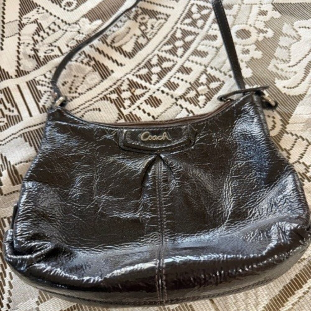 Coach Crossbody Chocolate Brown Liquid Gloss